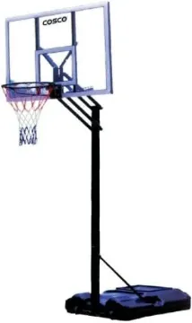 BASKETBALL POST SET CLUB WITH 20 MM ACRYLIC BOARD